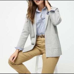 J.CREW Sophie Open Front Sweater-Blazer